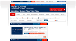 Desktop Screenshot of magadhclassified.com